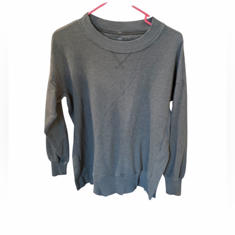 Aerie Olive Green Oversized Sweatshirt - XS